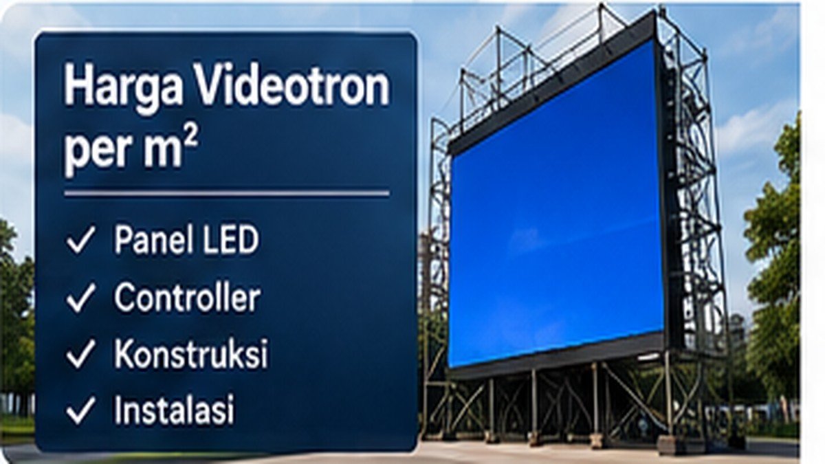 Harga Videotron per m²: Apa Saja yang Menentukan Biayanya?