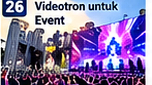 Videotron Indoor untuk Auditorium