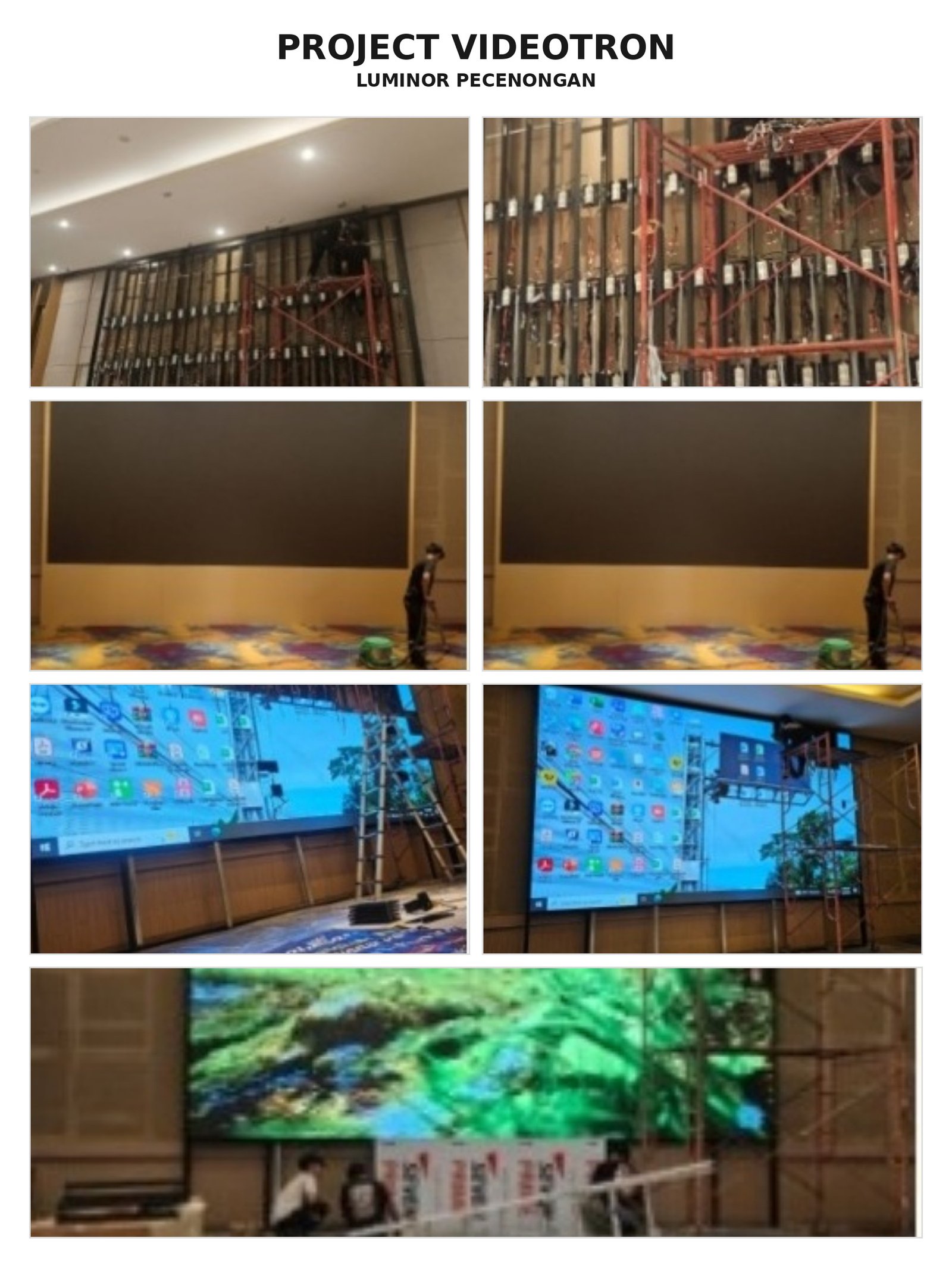 Videotron P2.5 Indoor 3×6 Meter – Hotel Luminor Pecenongan
